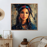 Canvas - Indian Beauty